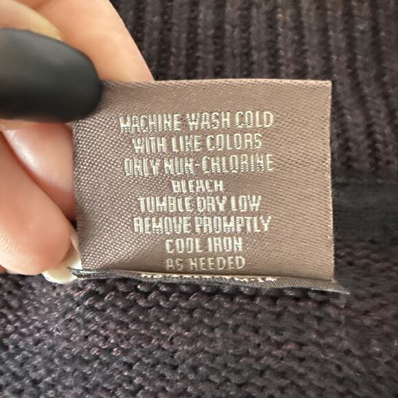 Great Northwest Company Men’s XL Preppy Colorblock 1/4 Zip Knit Pullover Sweater - Picture 5 of 10